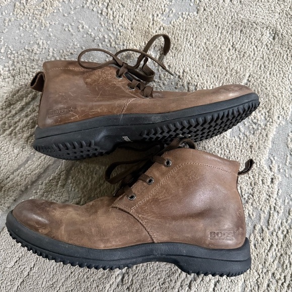 BOGS Cruz Chukka Ankle Boots Brown Lace Up Shoes Waterproof Leather 9 main image 12